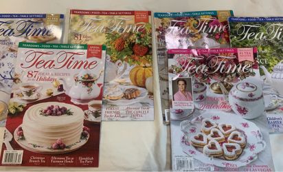 Six 2020 Tea Time Magazines