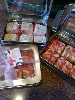 Fizzy truffle melts
