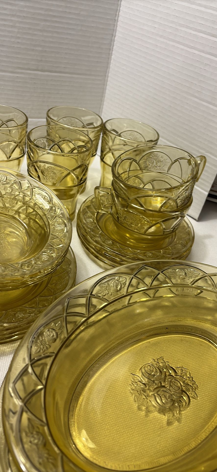 1930 Federal Regency Dinner Set Of 28 Pieces