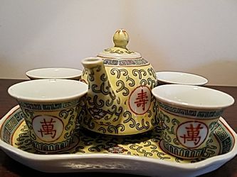 7 piece tea set