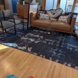 Modern Vintage Floral Area Rug From CB2