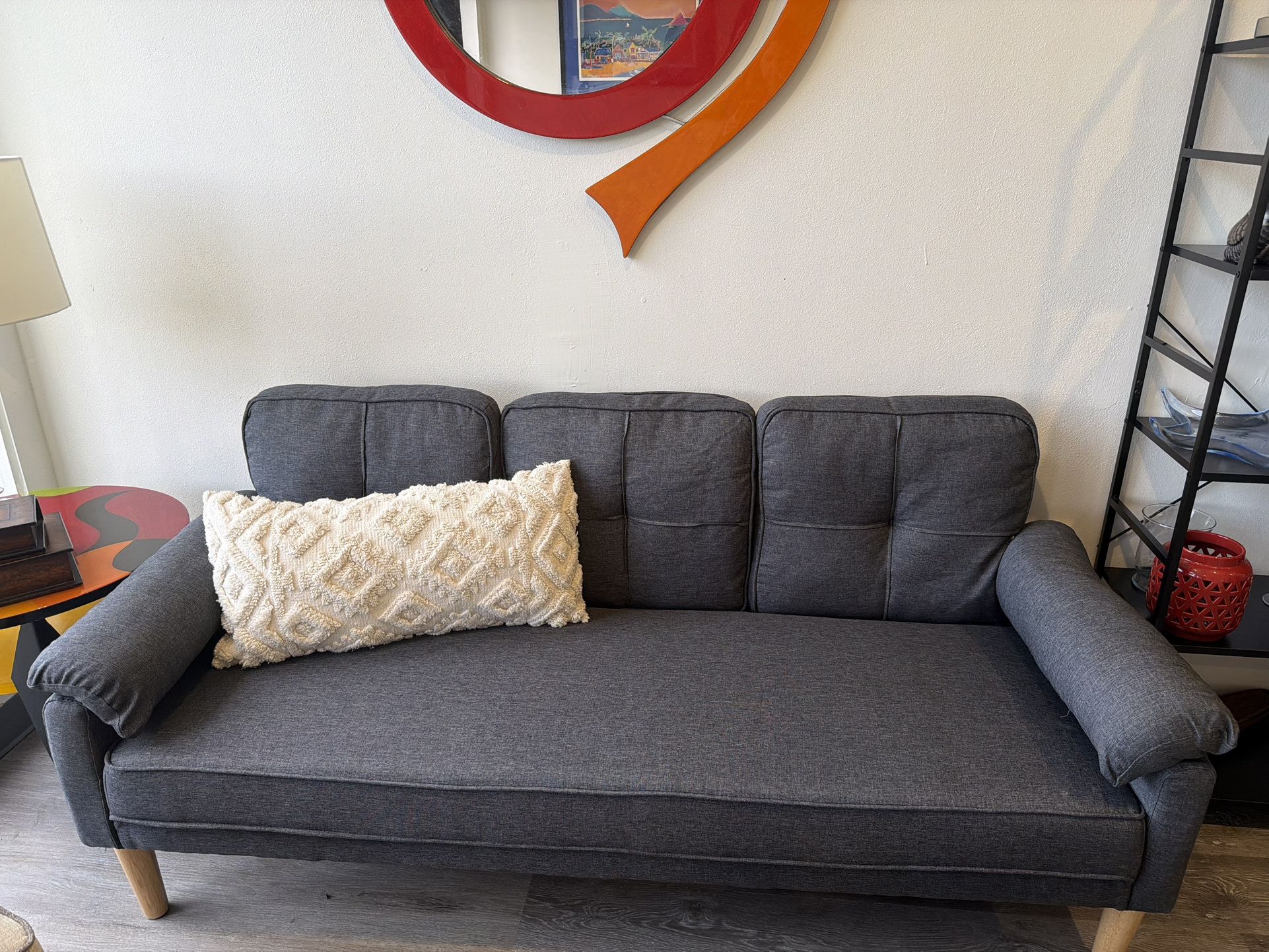 New Gray Couch