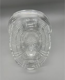 Shannon by Godinger Olympia Crystal Handled Basket 8.5 in. Height 12.5 in Long