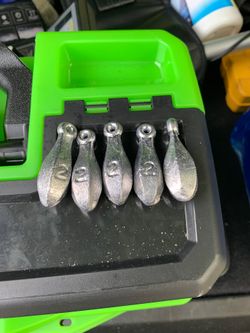 #2 Fishing Sinkers pack Of 10pcs