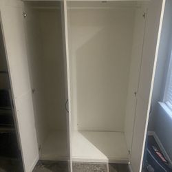 Mirror And Clothes Hanger/ Storage