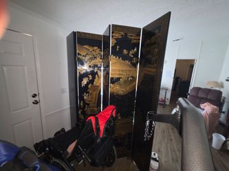 5 panel Chinese wall