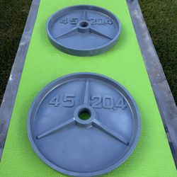 Olympic Weights- Deep Dish Design