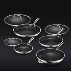 Hexclad 7 piece set. New