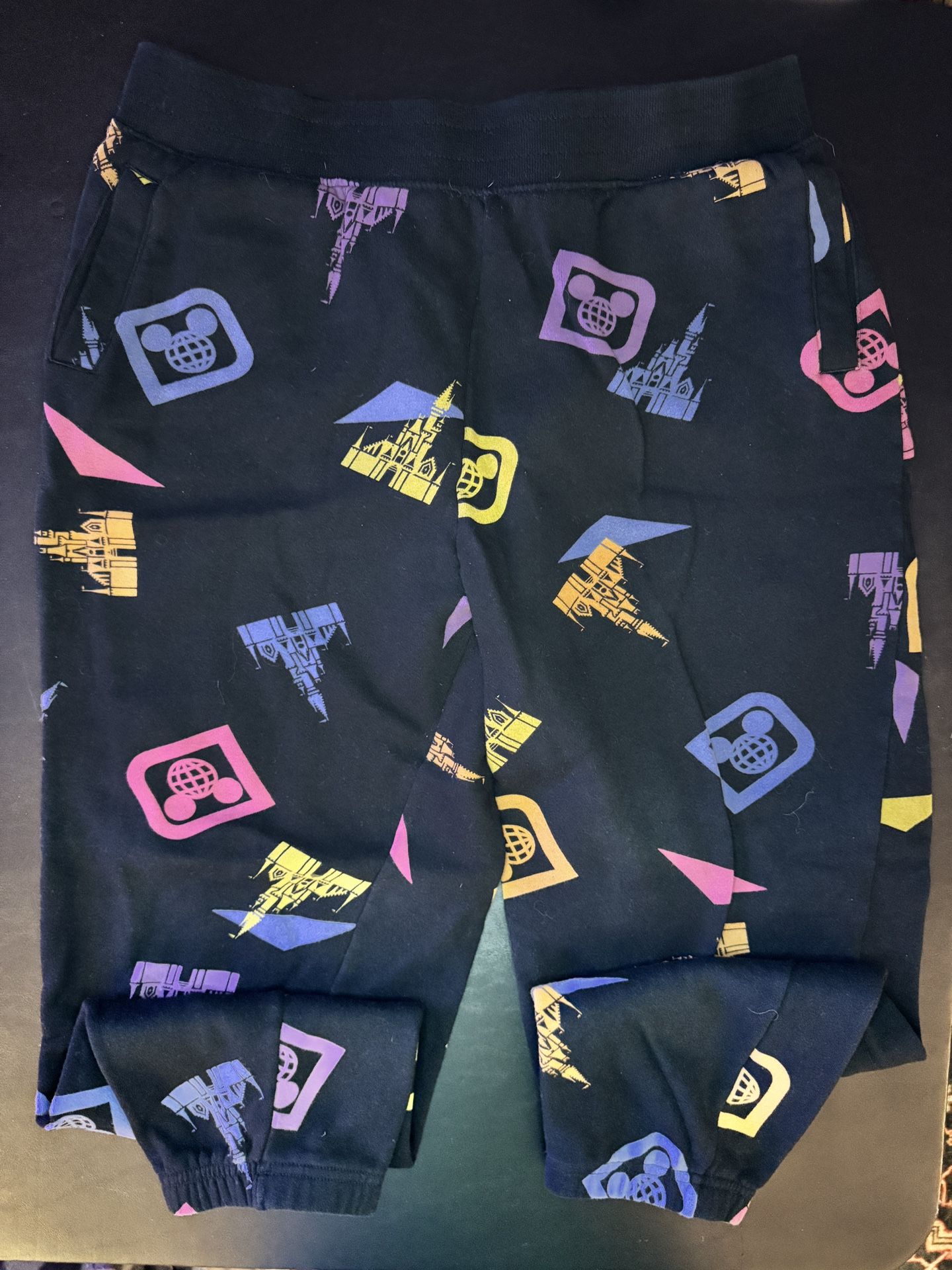 Disney Cinderella Castle Sweatpants - Size Large