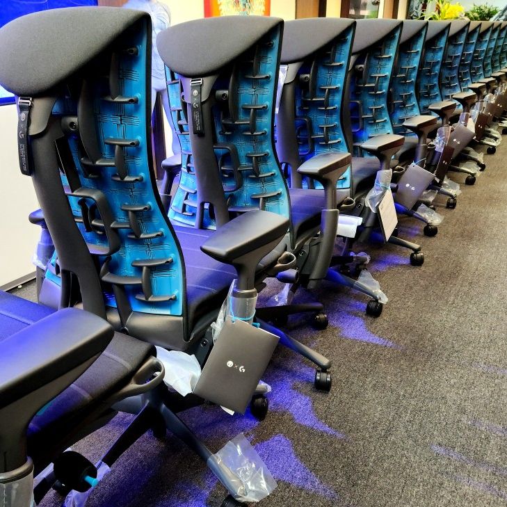🔥BRAND NEW 2024🔥40% OFF🔥 HERMAN MILLER LOGITECH X GAMING EMBODY CHAIRS🔥ALL COLOR OPTIONS IN STOCK🔥PICK-UP🔥DELIVERY🔥SHIP🔥