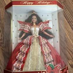 Special Edition (10th Anniversary) 1997 Happy Holidays Barbie Unopened