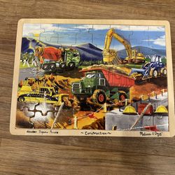 Melissa & Doug Construction Puzzle