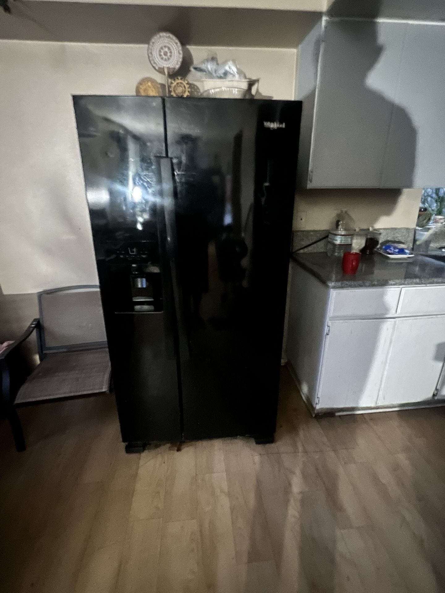 Whirlpool refrigerator and freezer