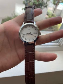 Authentic Tissot 1853 Classic Swiss Watch – Like New – Leather Strap