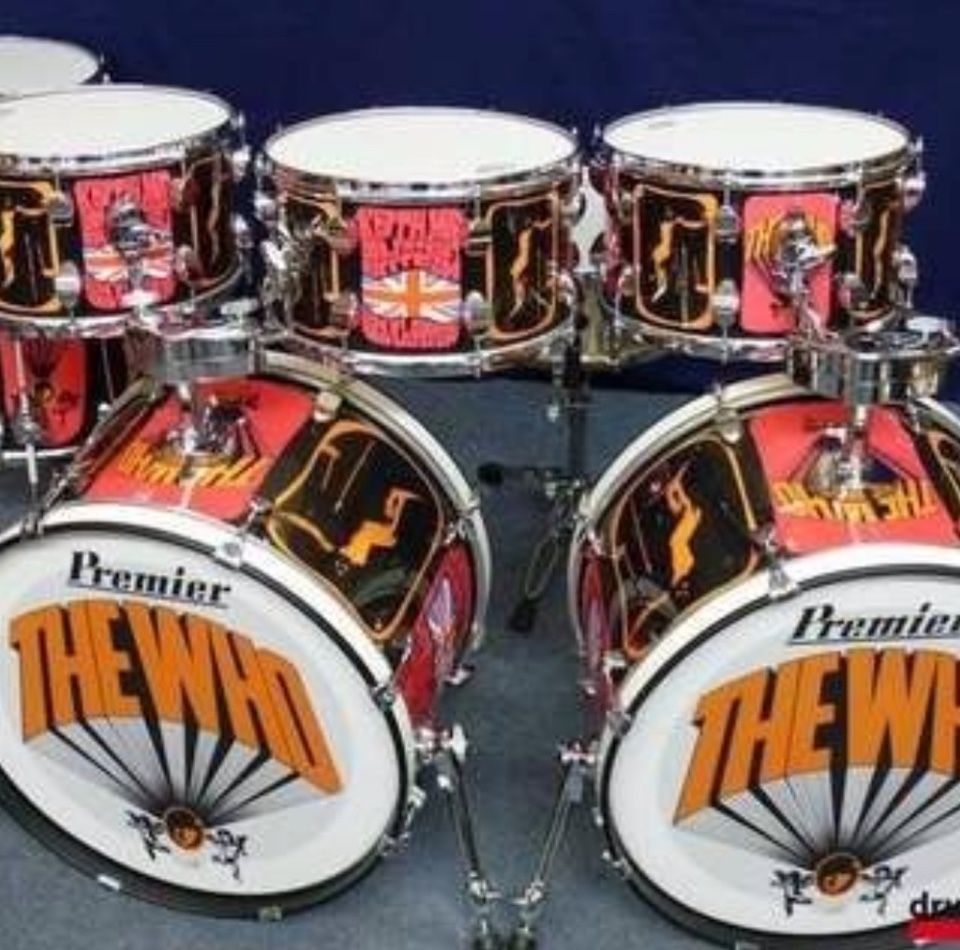 Drum Kit-Keith Moon-Premier Spirit Of Lilly