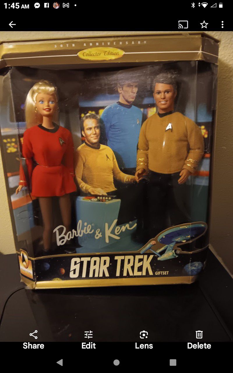 Collector Barbie Star Trek