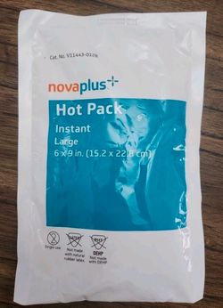 Heat pack for aching bones 