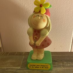 Vintage “love You”  Statue 