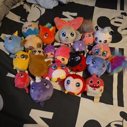 Squeezamals lot of 55