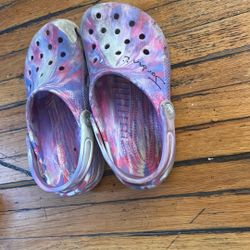 Jordan Matter Signed Crocs