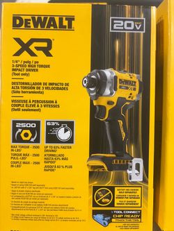 20v impact xr 1/4