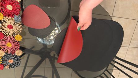 Red/Black placemats