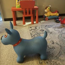 Baby air filled dog