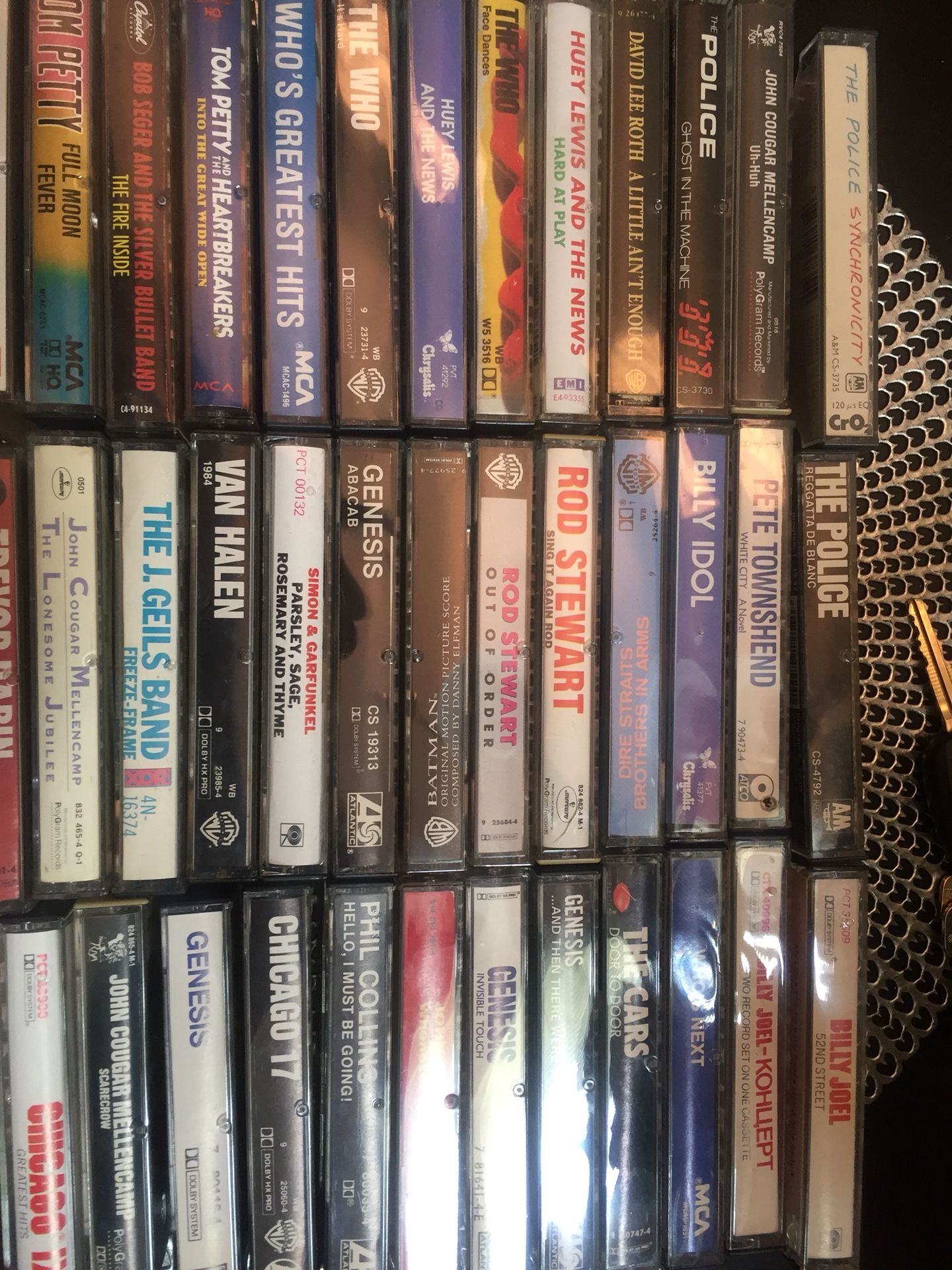 Classic Rock Cassette Tapes -30