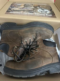 Georgia Boots Steel Toe 9.5 Wide