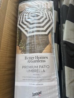 PREMIUM PATIO UMBRELLA Ibiza Stripe