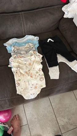 NEW 9 pieces total 3-6 months boy