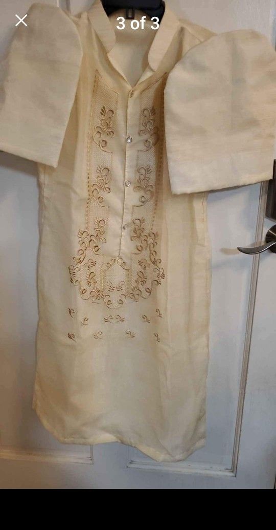 Large & XL Modern Filipiniana Dress