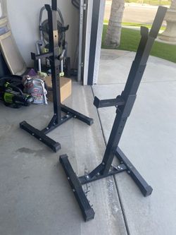 Weight bench stands