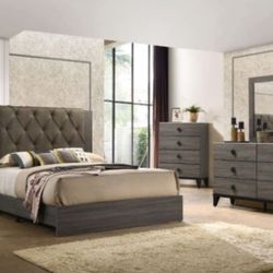 4 Pc Queen Bedroom Set