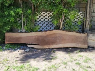Live edge wood