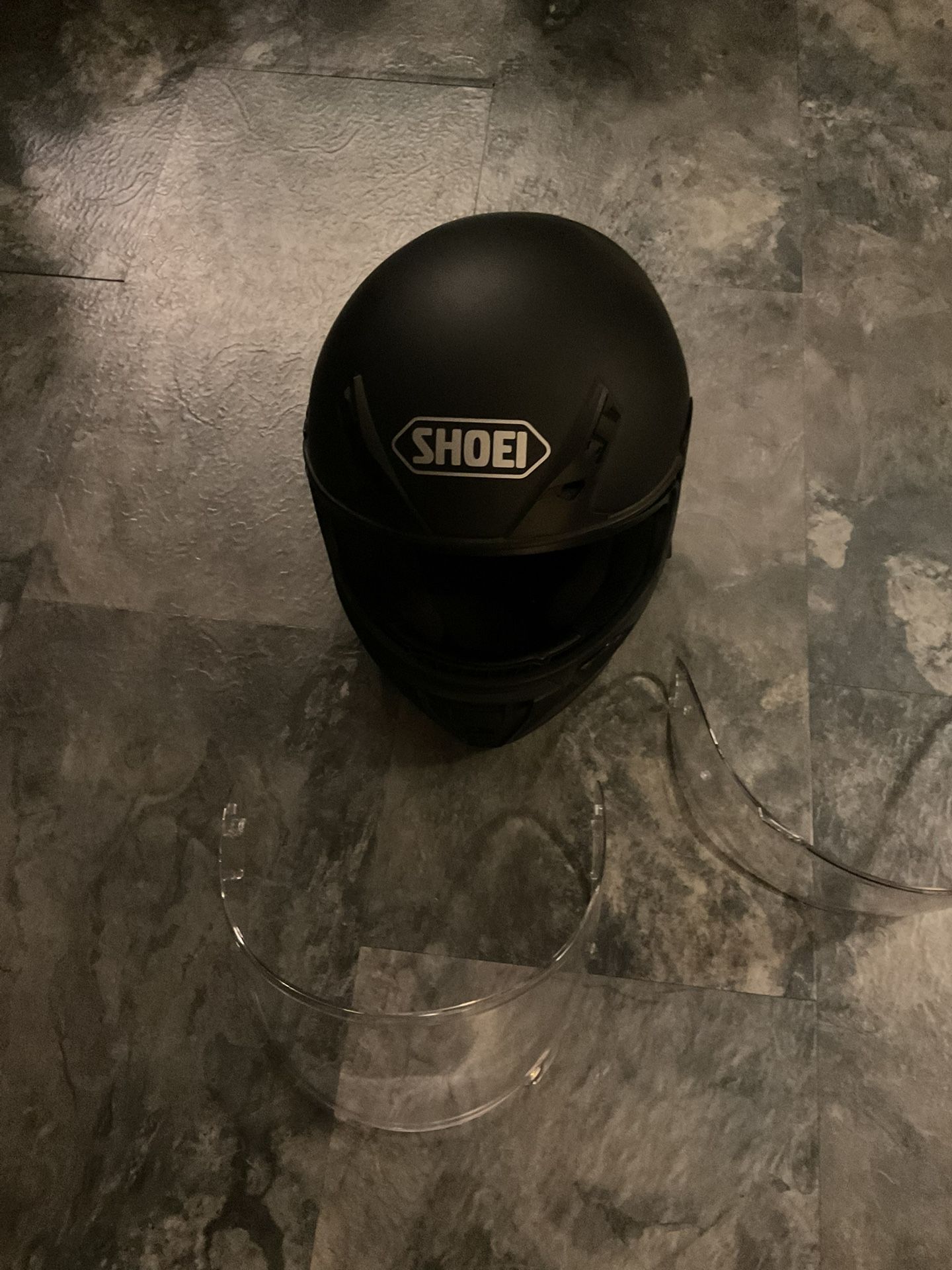 Shoei RF-SR Helmet With Shoei CWR-1 Transitions Lens