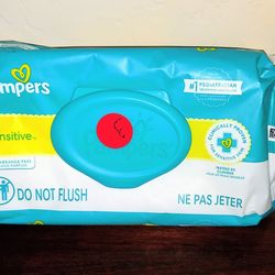 Pampers Baby Wipes 56 count (sensitive)