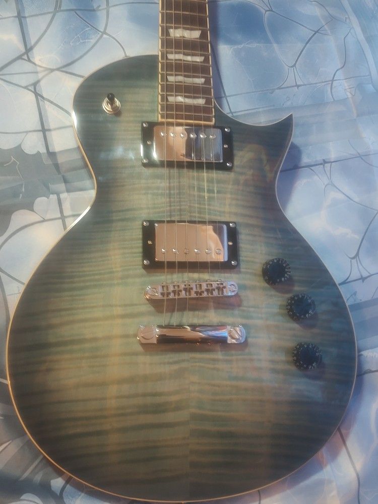 LTD EC-256FM Cobalt Blue Electric Guitar