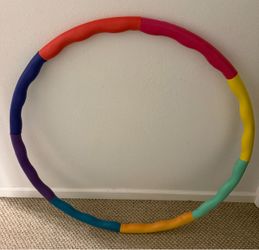 weighted exercise hula hoop