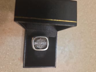 Harley-Davidson Motorcycles Sterling Silver Men's ring.  Weight is 14.3 grams