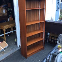 Mid century bookcase danish Scandinavian Adjustable