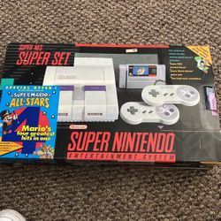 Original super nintendo for sale deals