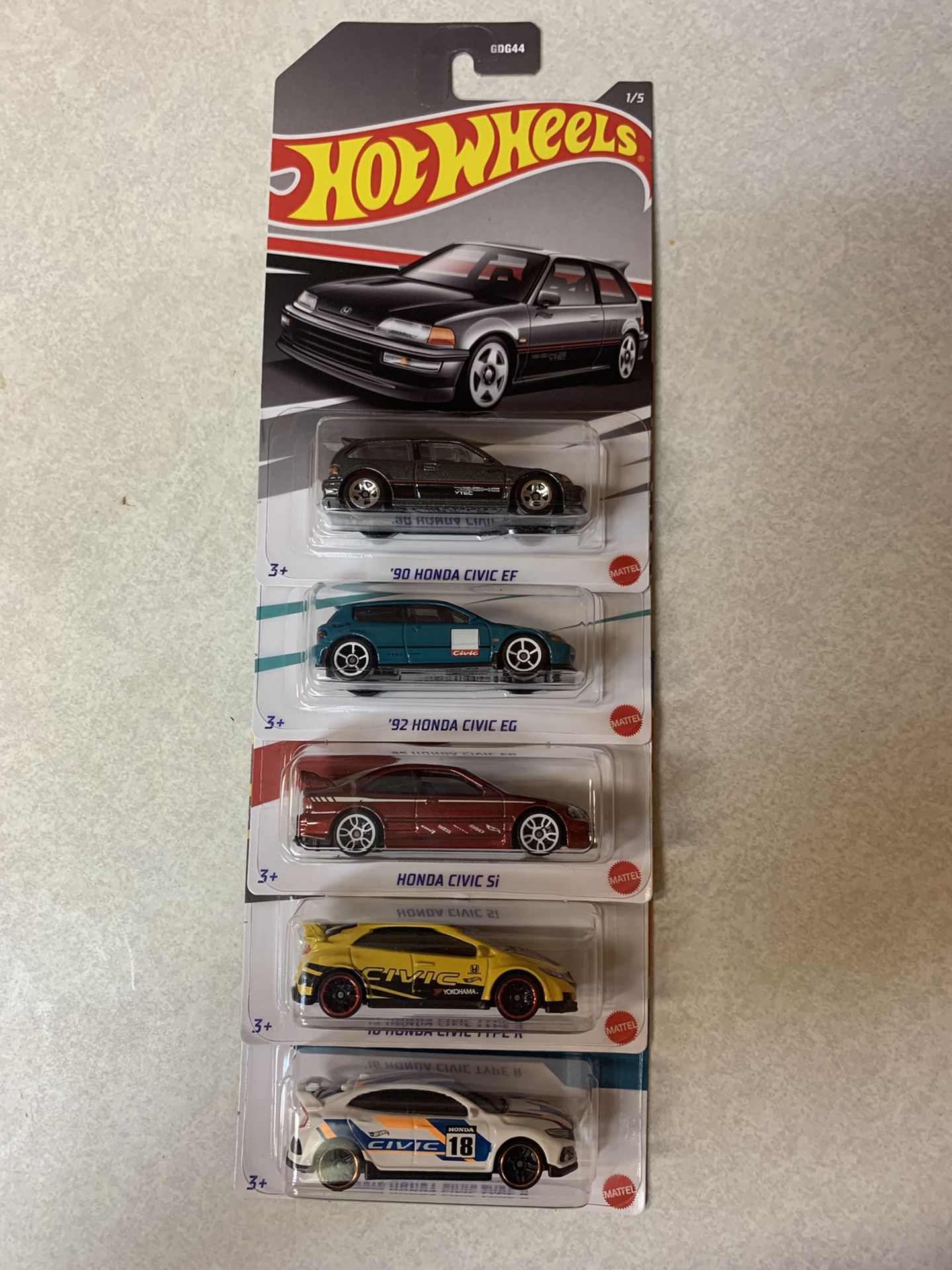 Honda Hot Wheels Set 2022