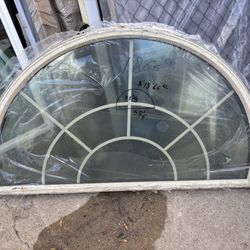 Arch  Window 58-1/2 X 33-5/8