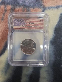 1776 to 2026 -d revolutionary war ms68 icg initial release