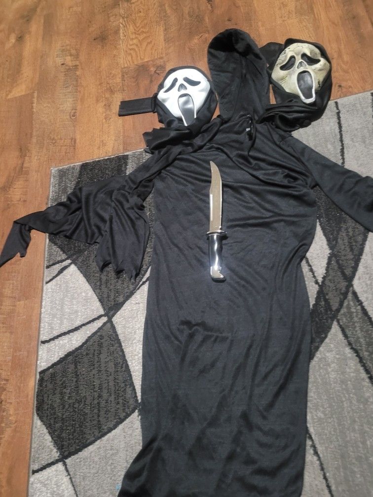 Kids Ghost Face Halloween Costume