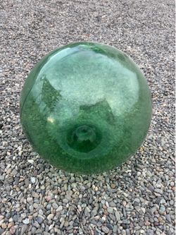 Chinese glass ball fishing buoy