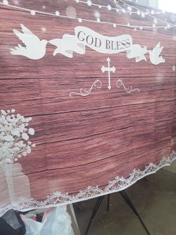 Backdrop para Bautismo O Comunion Nueva