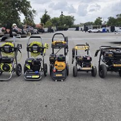 DeWalt / RYOBI ⛽️Gas Pressure Washers!!!