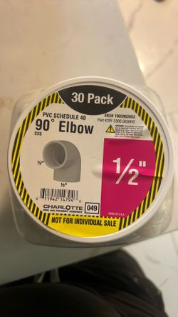 1/2” 90 elbows